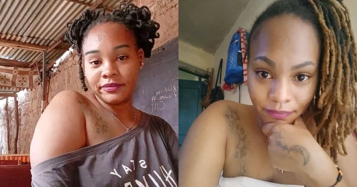 Two women with natural hairstyles, one with short curly hair and the other with dreadlocks, in casua.