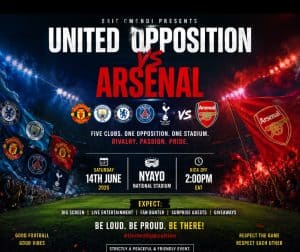Eric Omondi Rallies Rivals Against Arsenal